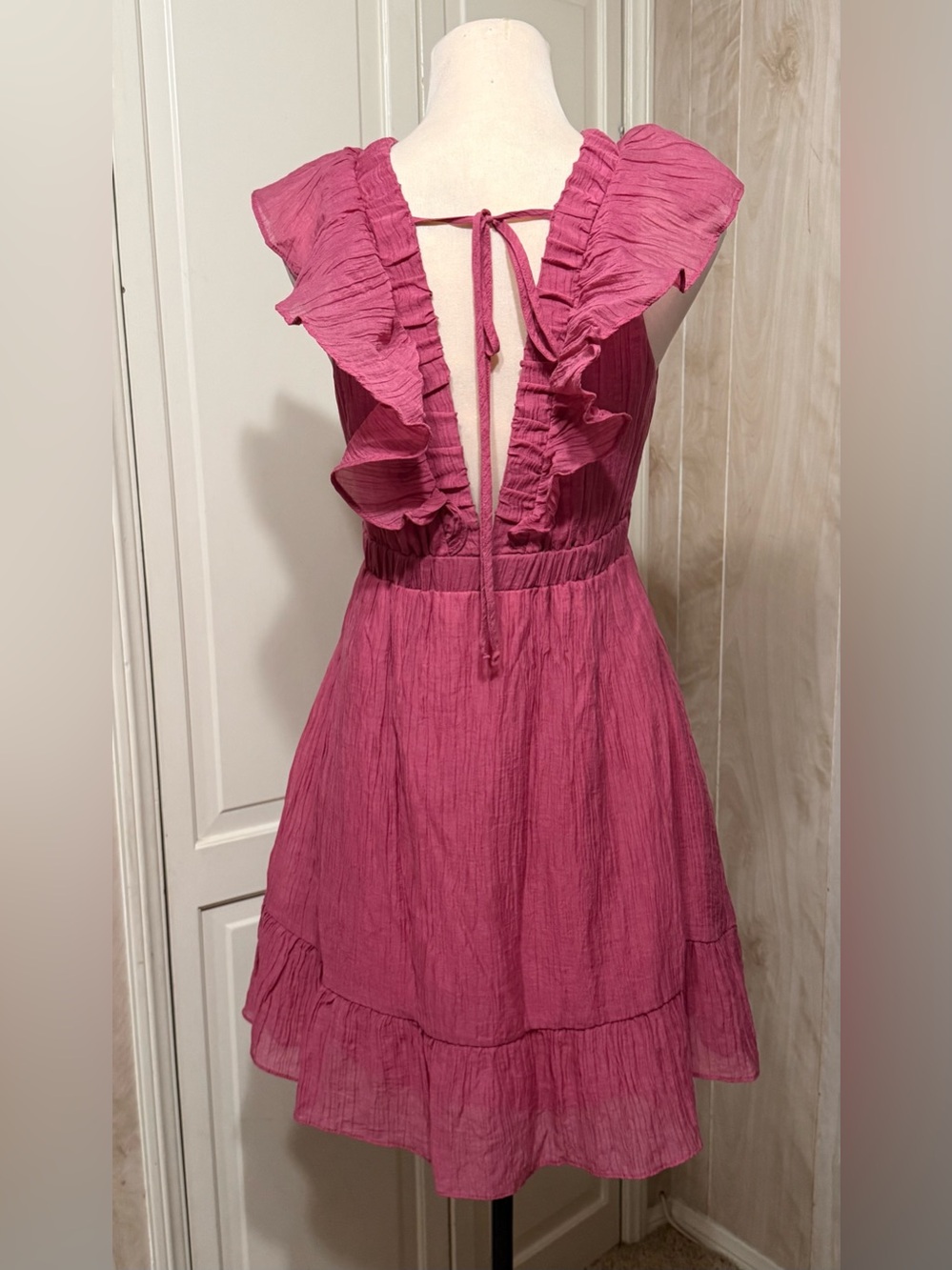 Socialite Ruffle Minidress - Picture 2 of 3